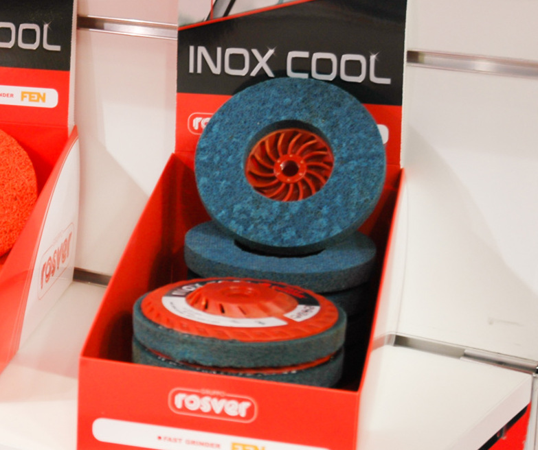 Discs for stainless steel finishing INOXCOOL - Rosver Abrasives