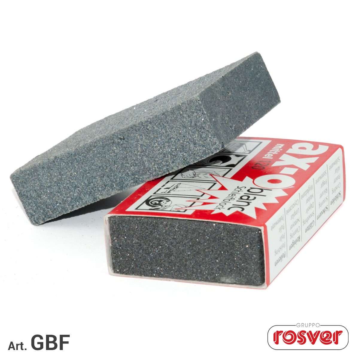 GBF Abrasive Rubber Blocks - Rosver Abrasives