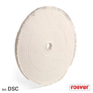 Quilted Sisal and Cotton Discs